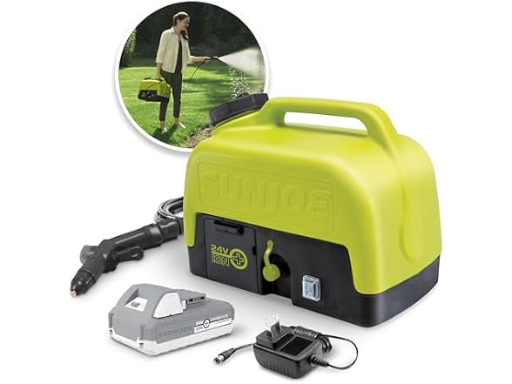 Sun Joe IONMAX Cordless Portable Sink & Shower Spray Washer Kit