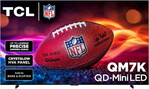 TCL 98-Inch QM7K QLED 4K Smart QD-Mini LED TV
