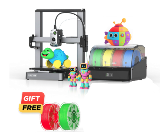 Creality Hi 3D Printer Combo with Multicolor CFS and RFID PLA Filament