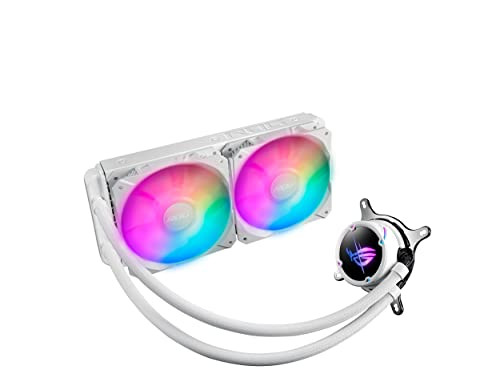 ASUS ROG Strix LC II 240 ARGB White Edition AIO Liquid CPU Cooler