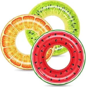 Jasonwell Inflatable Pool Floats Kids - 3 Pack