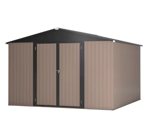 10x10-Foot Outdoor Storage Shed
