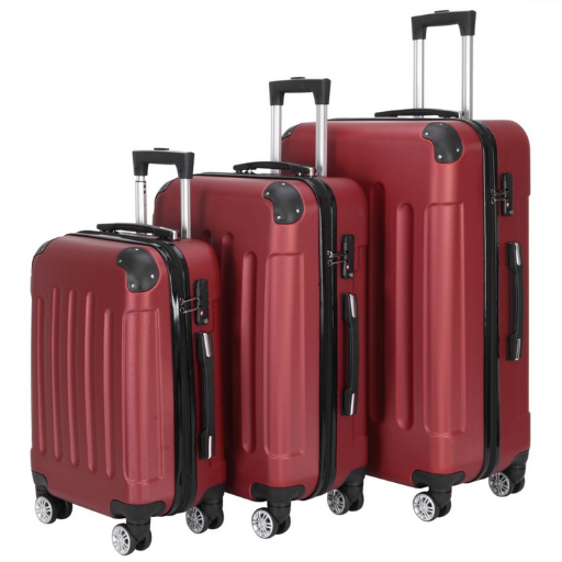 Traveling Storage Suitcase Set with TSA Lock