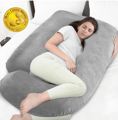 Rupoun U-Shaped Full Body Pregnancy Pillow