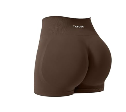 TAYOEA Women's Scrunch Butt Workout Shorts
