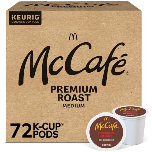 McCafe Premium Medium Roast Coffee K-Cup Pods, 72 Count