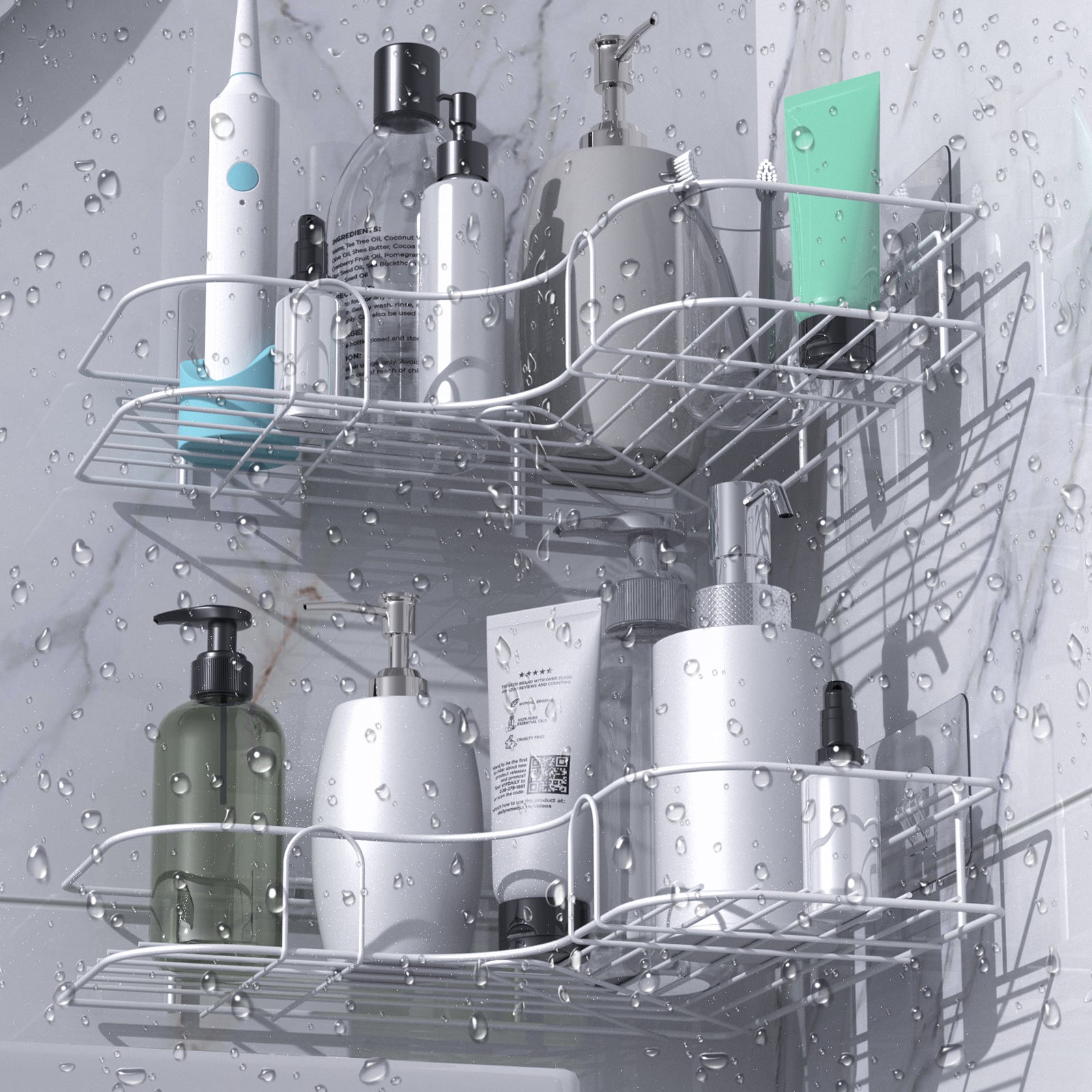 Corner Shower Caddy 2-Pack