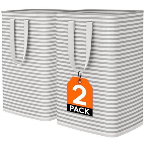 Lifewit Collapsible Laundry Hamper, 2-Pack