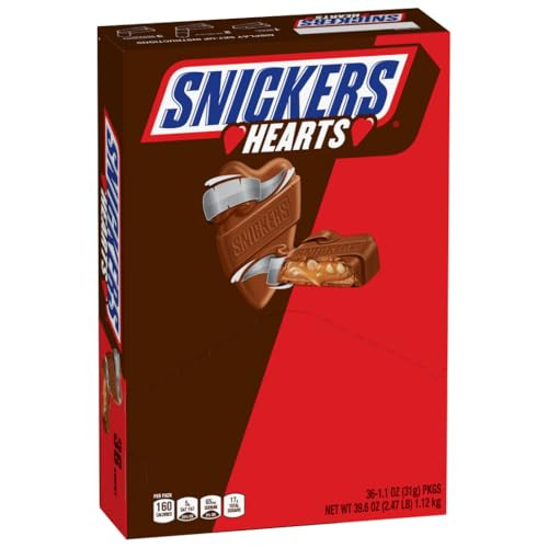 Snickers Milk Chocolate Hearts