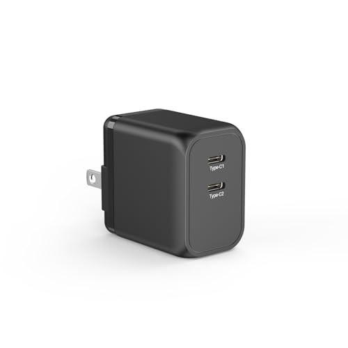 USB C 45W Dual Port GaN Wall Charger