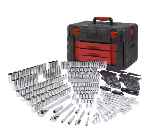 WORKPRO 449-Piece Socket and Repair Tool Set