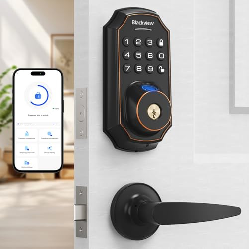 Blackview Keyless Fingerprint Smart Door Lock with App Control