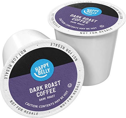 Happy Belly Dark Roast Coffee Pods, 24-Count