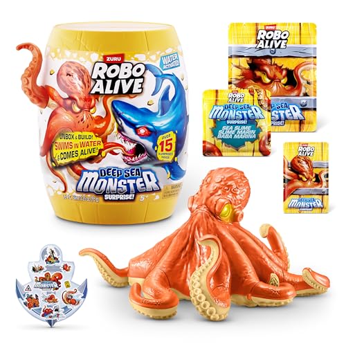Robo Alive Deep Sea Monster Surprise Octopus