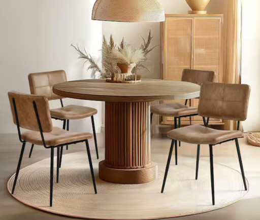 StyleWell Blackburn Mid-Century Modern Dining Chairs (Set of 4)