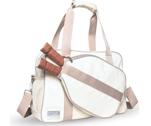 Women's Pickleball Tote Bag W/Adjustable Shoulder Strap