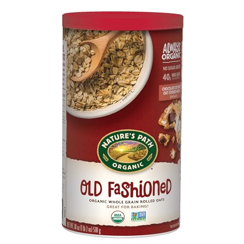 Nature's Path Organic Old Fashioned Oats Instant Oatmeal 6-Pack 18-Oz
