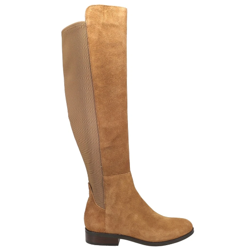 Cole Haan Women's Isabelle Over The Knee Round Toe Zippered Casual Boots