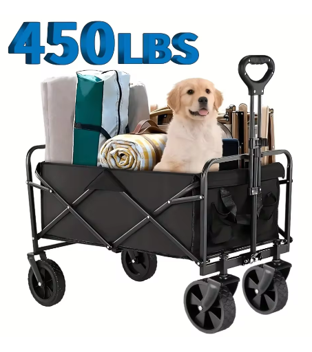Foldable Heavy Duty Utility Cart 