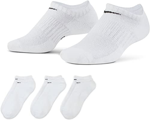 Nike Unisex Everyday Cushion No Show Socks (3 Pairs)