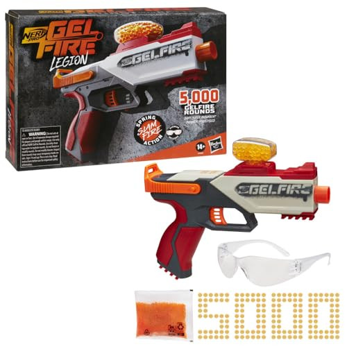 Nerf Pro Gelfire Legion Blaster with Eyewear and Rounds