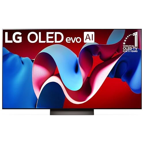 LG 65" OLED evo C4 Series Smart TV