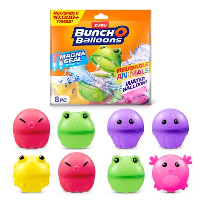 Bunch O Balloons Reusable Water Balloons 8-Piece Animal Printed