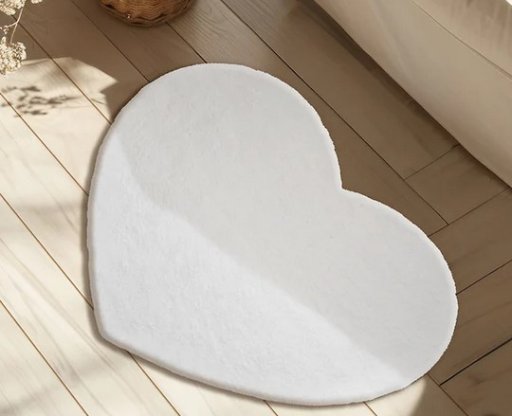 Mon Chateau Faux Fur Shaped Rug