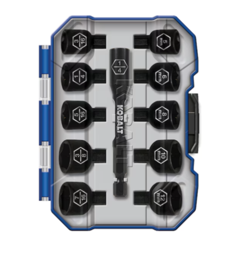 Kobalt 11-Pack Magnetic Nut Adapter Set