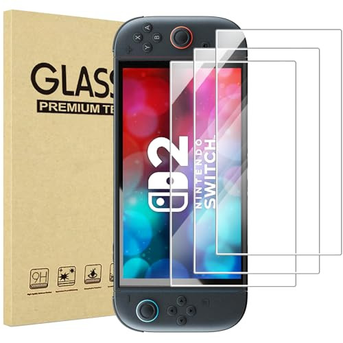 ProCase Tempered Glass Screen Protector for Nintendo Switch 2