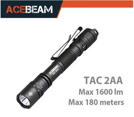 ACEBEAM TAC 2AA LED Flashlight