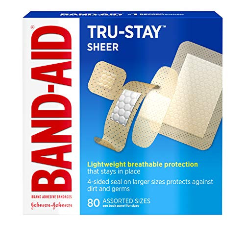 Band-Aid Brand Tru-Stay Sheer Strips Adhesive Bandages