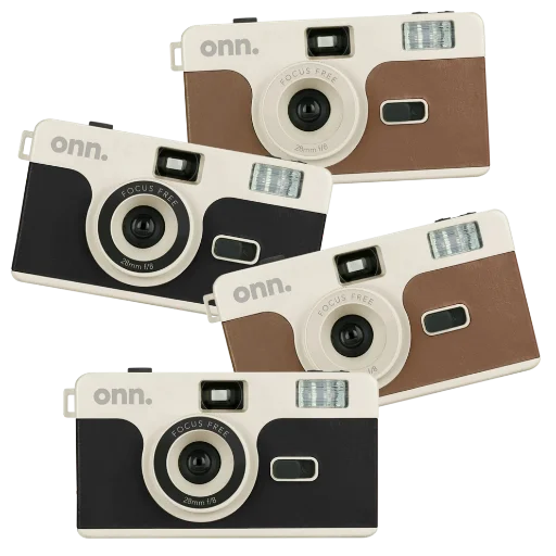 Onn Reusable 35mm Camera 4-Pack