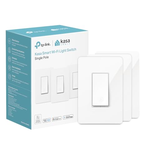 Kasa Single Pole Smart Light Switch 3-Pack Deal