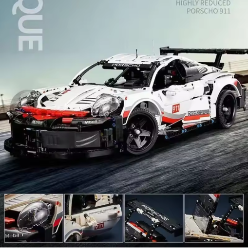 Technical Super Sports Car Building Kit