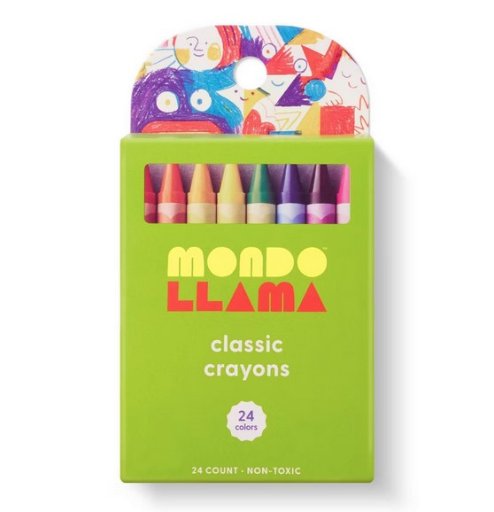 Mondo Llama Crayons Classic Colors