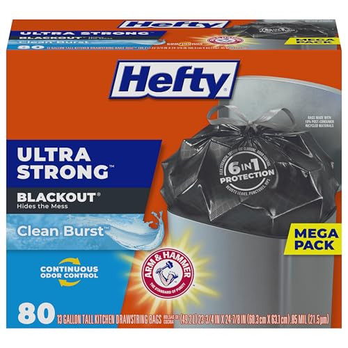 Hefty Ultra Strong Tall Kitchen Trash Bags