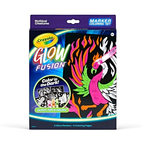 Crayola Glow Fusion Mythical Creatures Set
