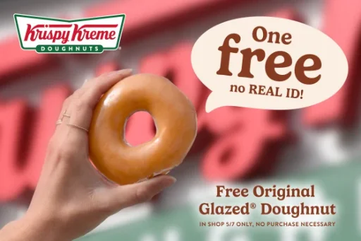 Free Original Glazed Doughnut
