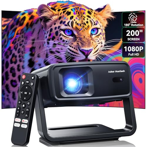 Projector with WiFi and Bluetooth