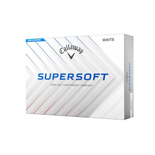 Callaway Golf Supersoft Golf Balls, Pack of 12