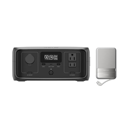 EF ECOFLOW Power Station RIVER 3 and Qi2 Rapid Power Bank