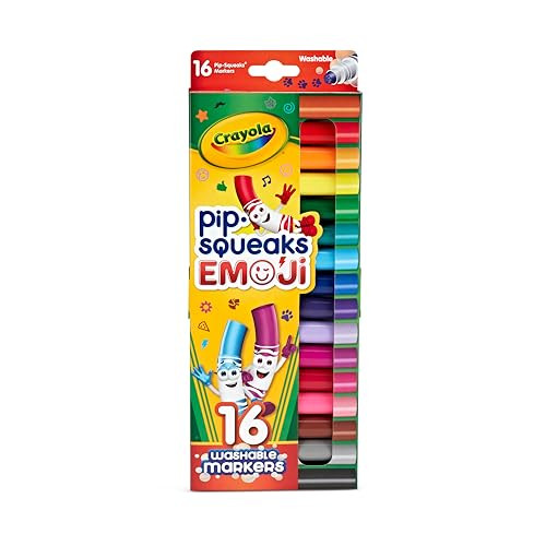 Crayola Emoji Pip Squeaks Washable Markers
