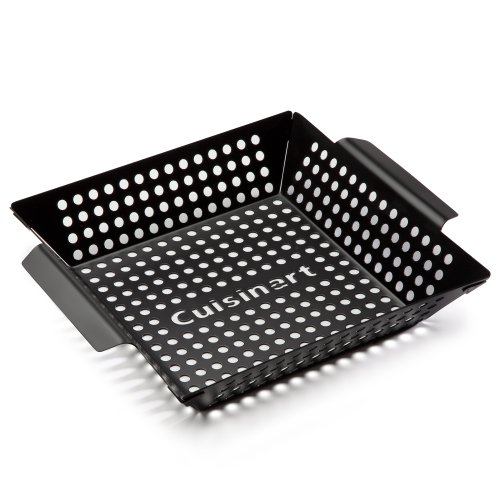 11" Cuisinart Perforated Non-Stick Grill Basket Wok