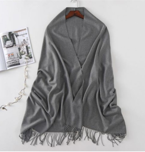 Unisex Cashmere Pashmina Wool Scarf