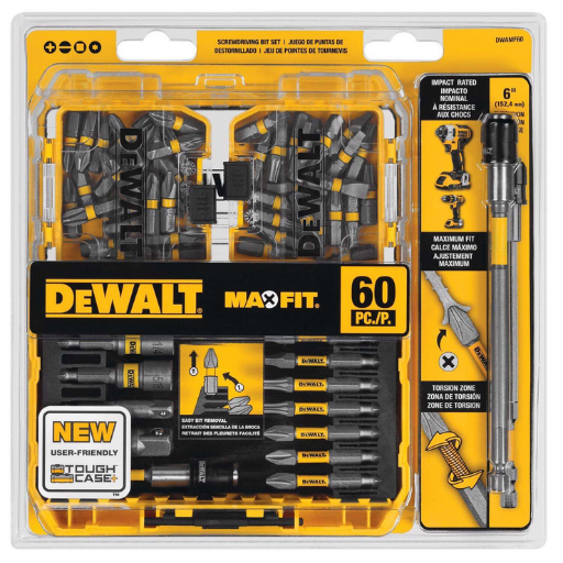 DeWALT Maxfit Screwdriver Steel Bit Set