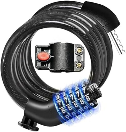 Bike Lock Cable with Combination