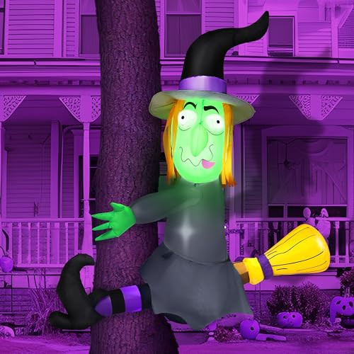 Joiedomi Halloween Inflatable Witch