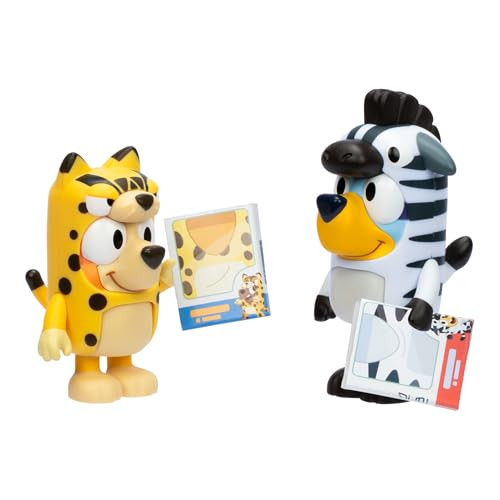 2-Pack Bluey Figure - Animal Costumes