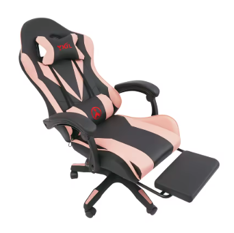 Ergonomic Gaming Chair with Speaker and Footrest